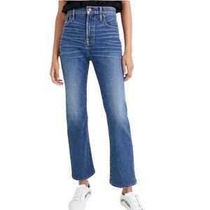 Madewell Slim Demi Bootcut Jeans Size 28 High Rise Medium Wash Blue Jeans